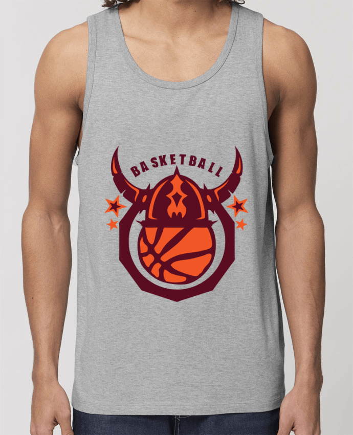camiseta sin mangas pora él Stanley Specter basketball casque viking logo sport club Par Achille