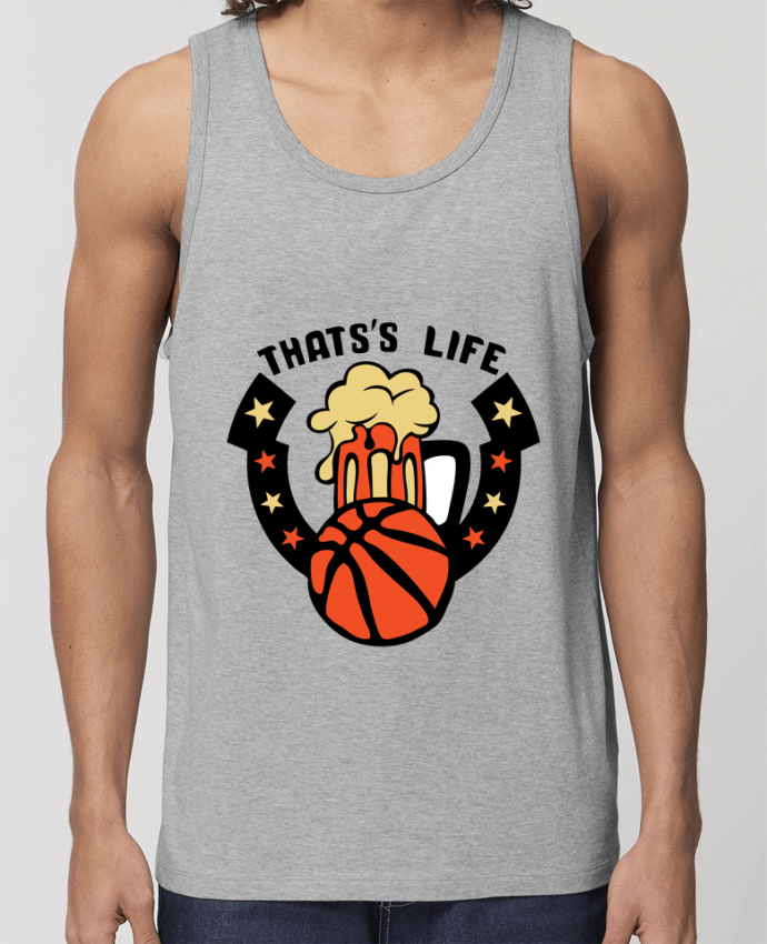 camiseta sin mangas pora él Stanley Specter basketball biere citation thats s life message Par Achille