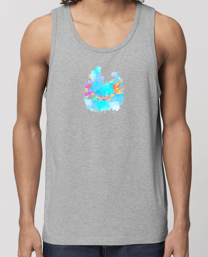 Men\'s tank top Stanley Specter Watercolor Mermaid Par PinkGlitter