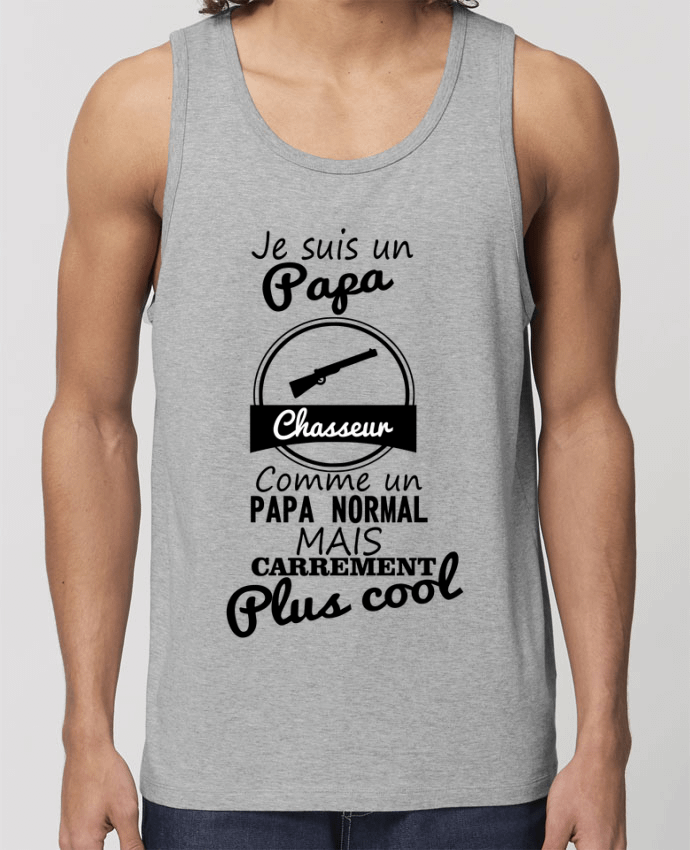 camiseta sin mangas pora él Stanley Specter Je suis un papa chasseur comme un papa normal mais carrément plus cool Par Benichan