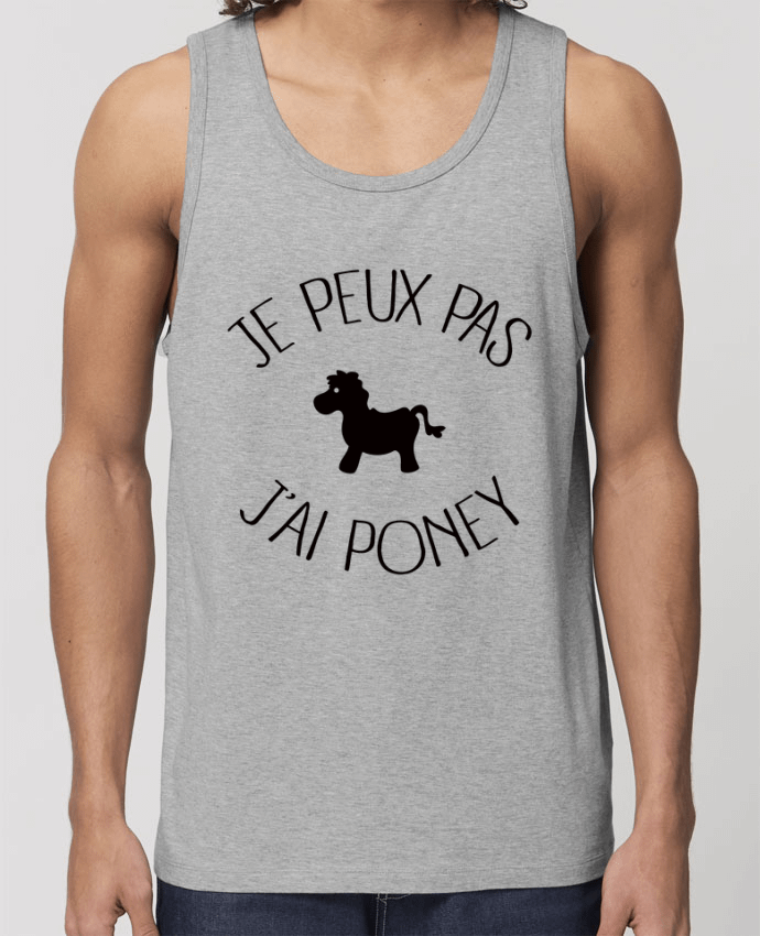 camiseta sin mangas pora él Stanley Specter Je peux pas j'ai poney Par Freeyourshirt.com