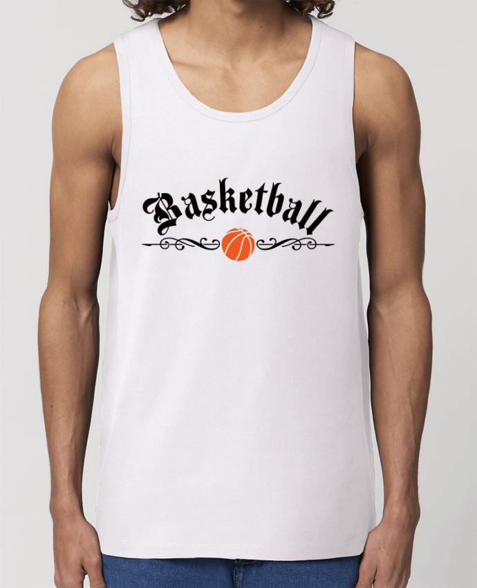 camiseta sin mangas pora él Stanley Specter Basketball Par Freeyourshirt.com