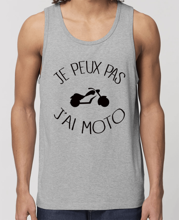 camiseta sin mangas pora él Stanley Specter Je Peux Pas J'ai Moto Par Freeyourshirt.com