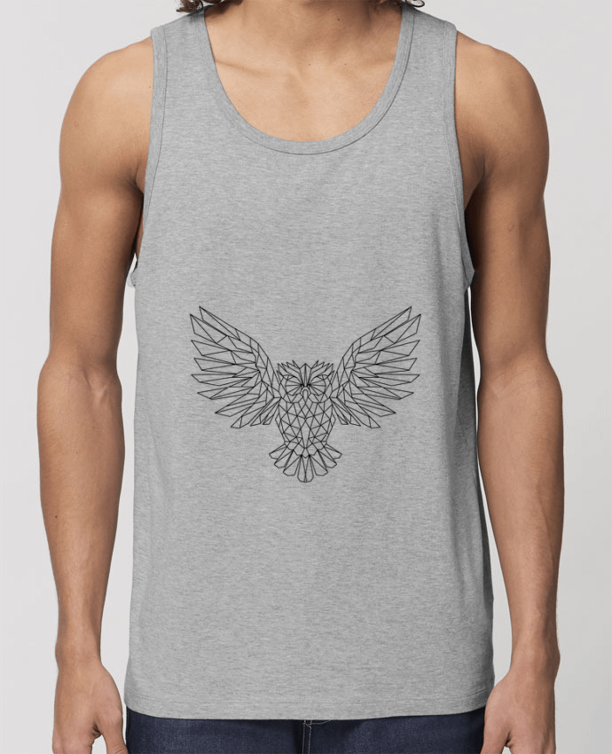 camiseta sin mangas pora él Stanley Specter Geometric Owl Par Arielle Plnd