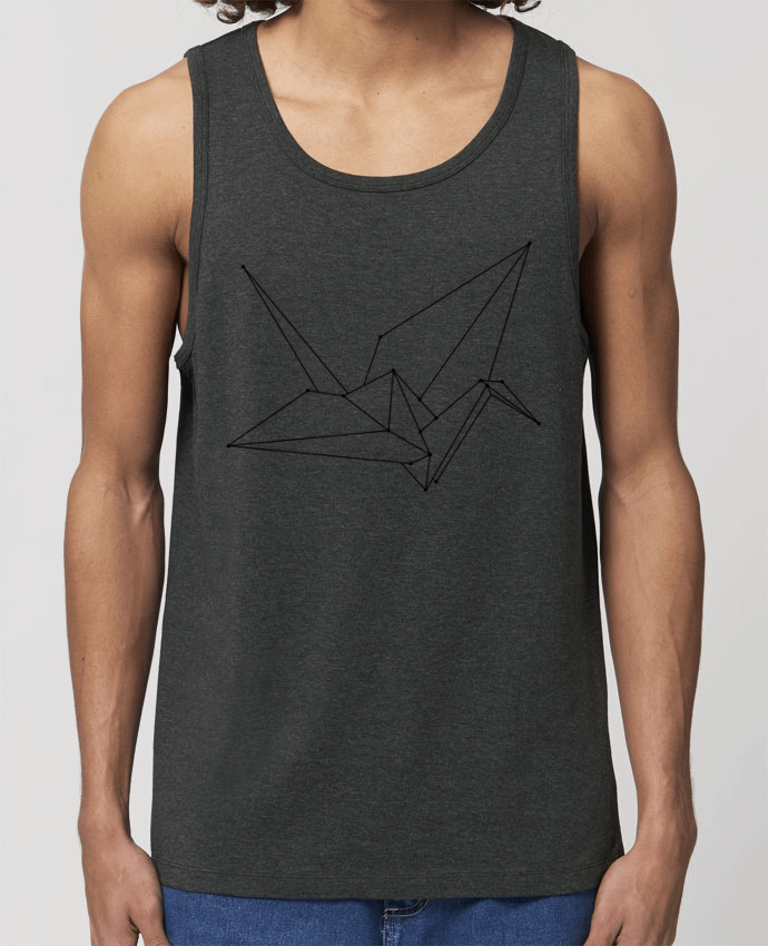 camiseta sin mangas pora él Stanley Specter Origami bird Par /wait-design