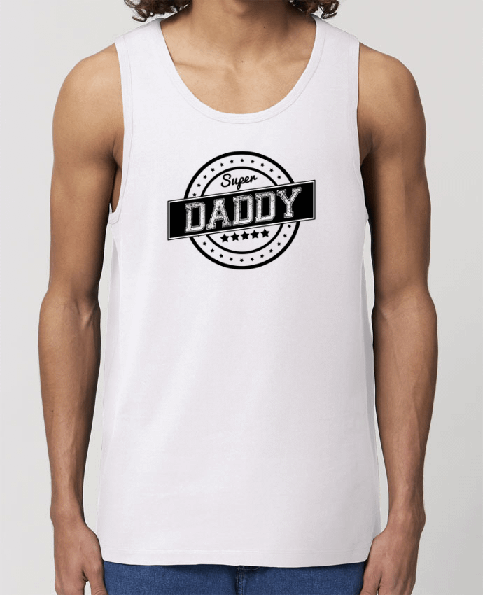 Débardeur Homme Super daddy Par justsayin