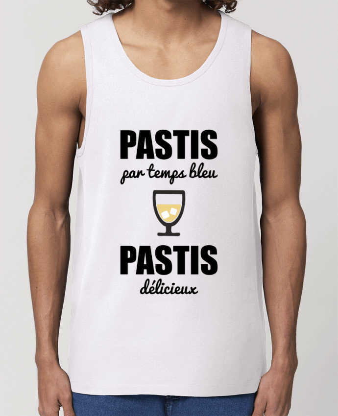 Men\'s tank top Stanley Specter Pastis by temps bleu pastis délicieux Par Benichan