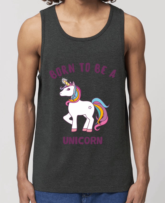 camiseta sin mangas pora él Stanley Specter Born to be a unicorn Par Bichette