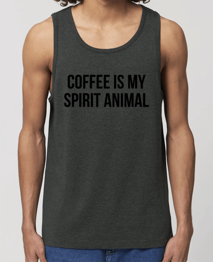 camiseta sin mangas pora él Stanley Specter Coffee is my spirit animal Par Bichette