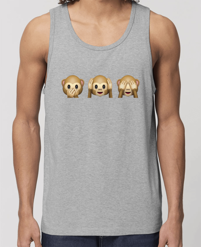 camiseta sin mangas pora él Stanley Specter Three monkeys Par Bichette