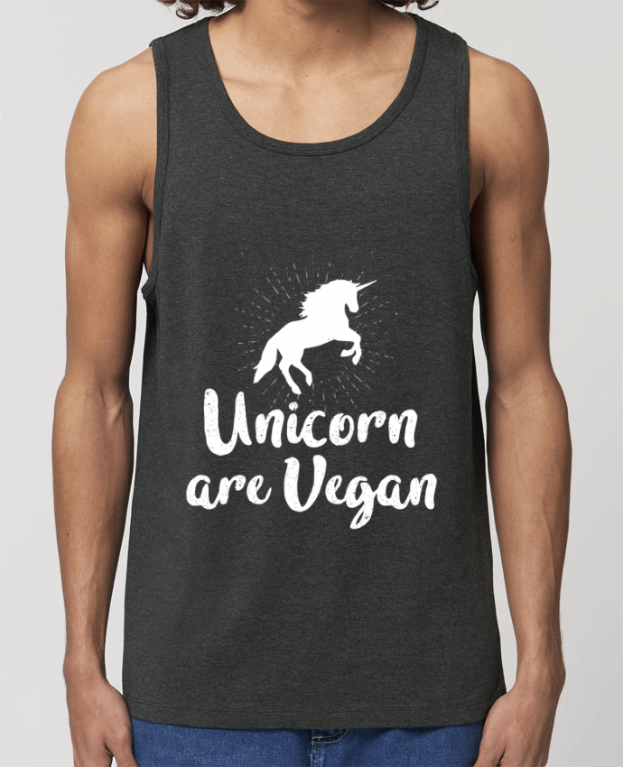 Débardeur Homme Unicorn are vegan Par Bichette