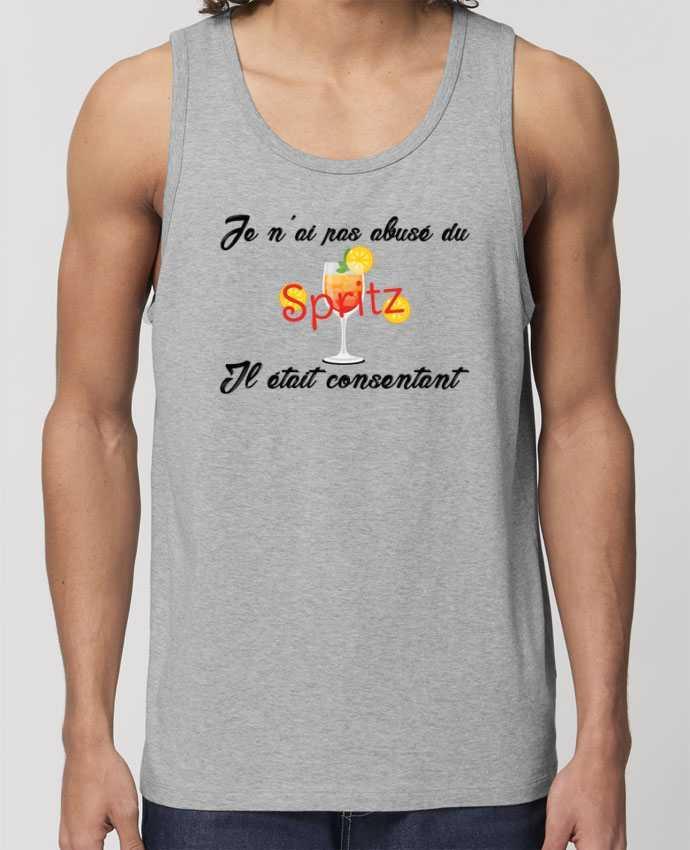 Men\'s tank top Stanley Specter Je n'ai pas abusé du Spritz, il était consentant ! Par tunetoo