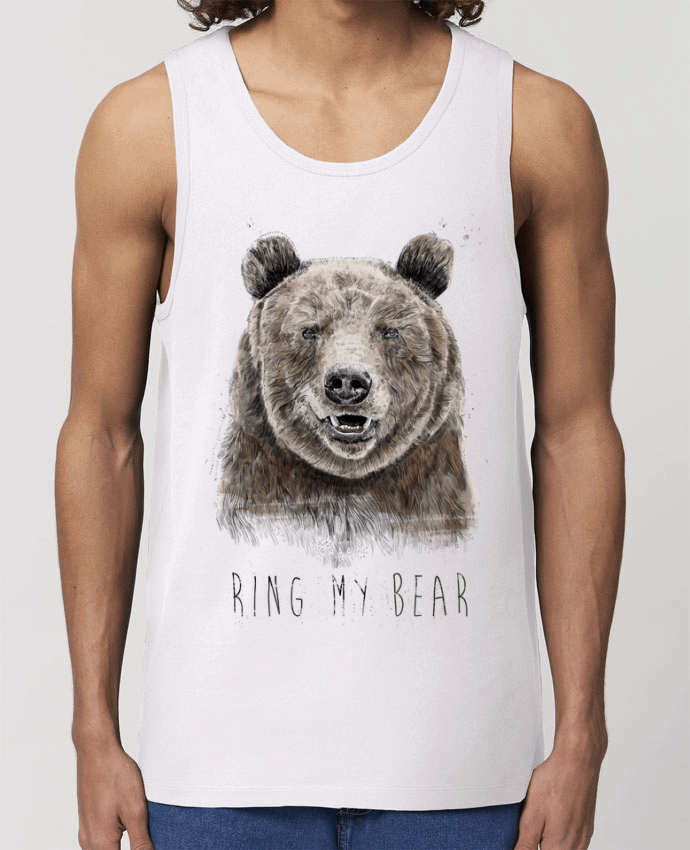 Men\'s tank top Stanley Specter Ring my bear Par Balàzs Solti