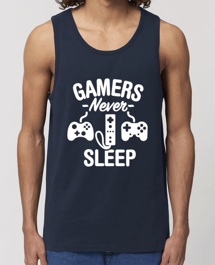 camiseta sin mangas pora él Stanley Specter Gamers never sleep Par LaundryFactory