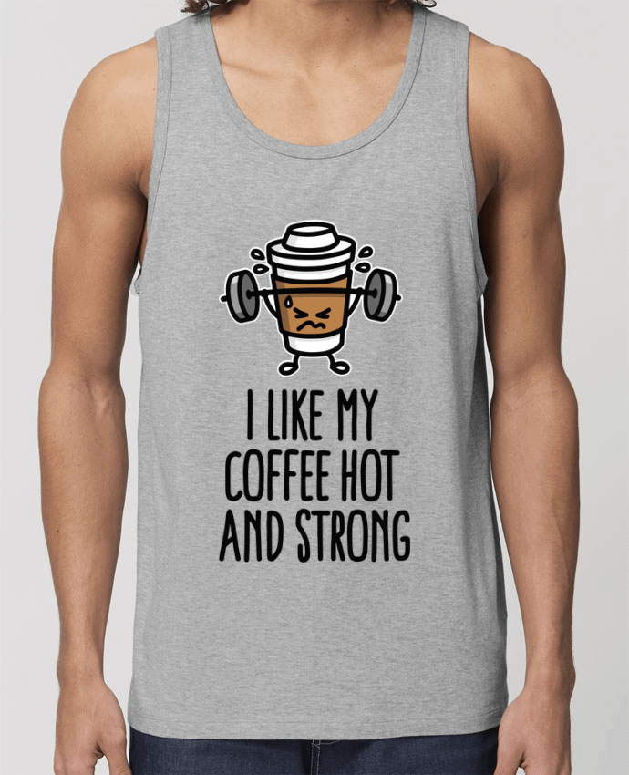 Débardeur Homme I like my coffee hot and strong Par LaundryFactory