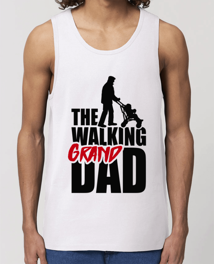 Débardeur Homme WALKING GRAND DAD Black Par LaundryFactory