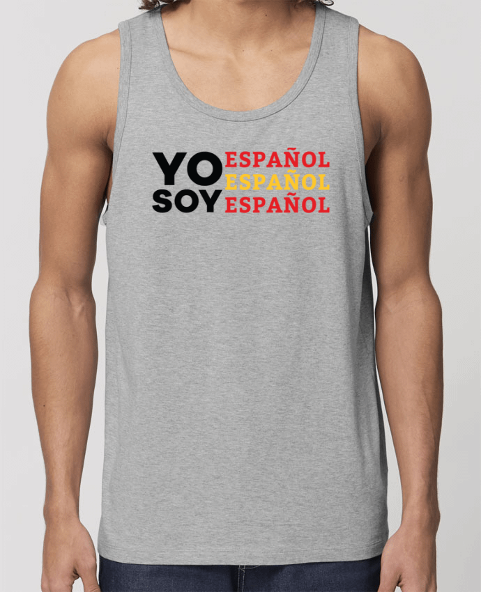 camiseta sin mangas pora él Stanley Specter Yo soy español español español Par tunetoo