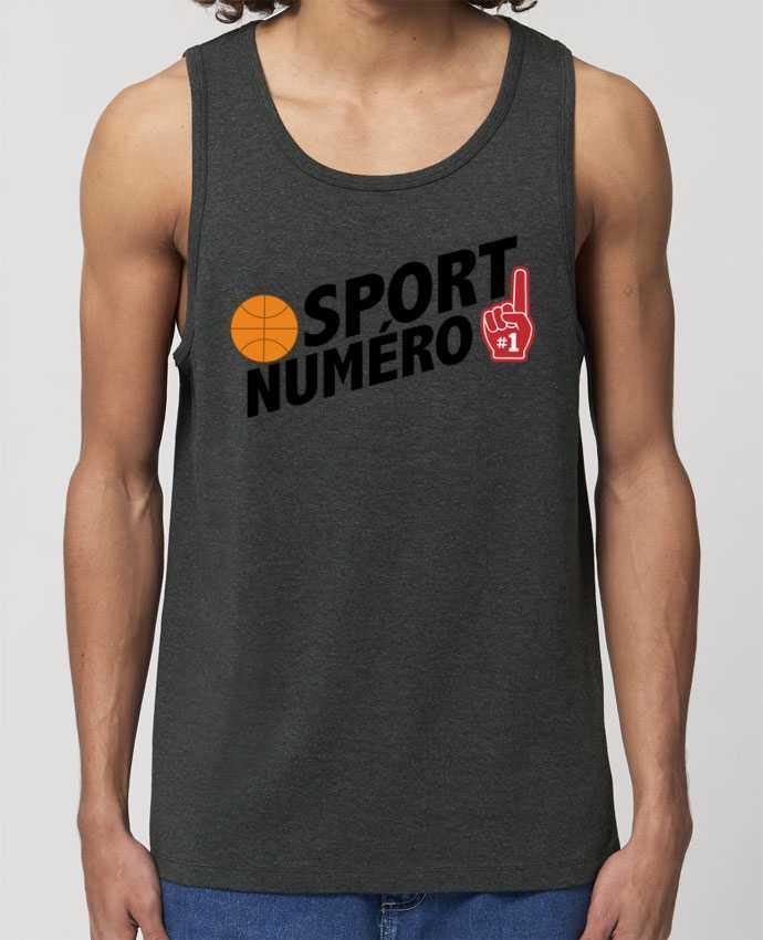 camiseta sin mangas pora él Stanley Specter Sport numéro 1 Basket Par tunetoo
