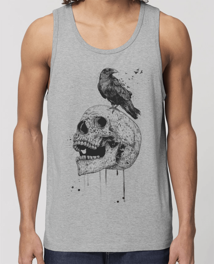 Débardeur Homme New skull (bw) Par Balàzs Solti