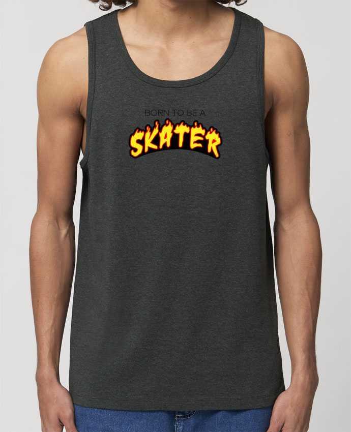 camiseta sin mangas pora él Stanley Specter Born to be a skater Par tunetoo