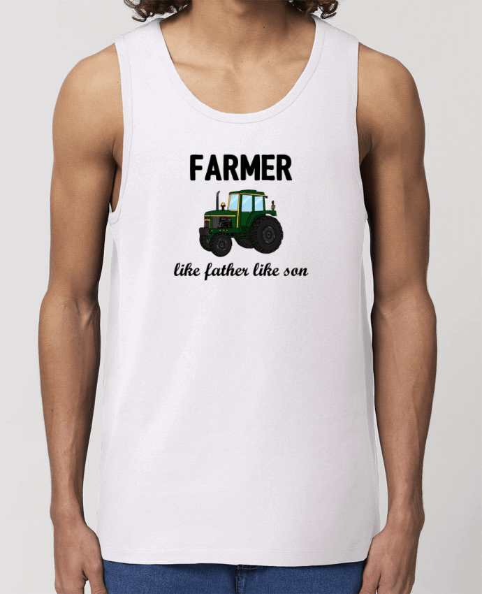 camiseta sin mangas pora él Stanley Specter Farmer Like father like son Par tunetoo