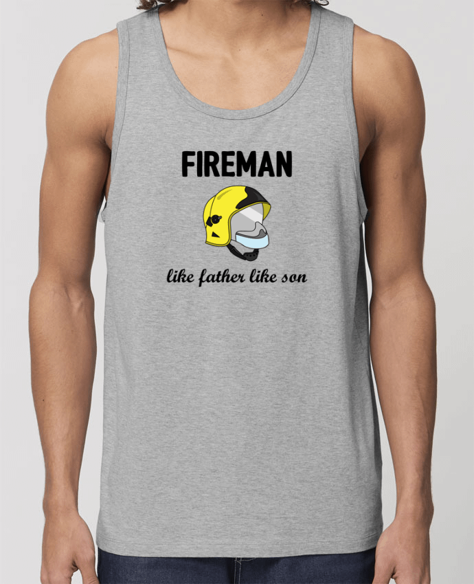 Men\'s tank top Stanley Specter Fireman Like father like son Par tunetoo