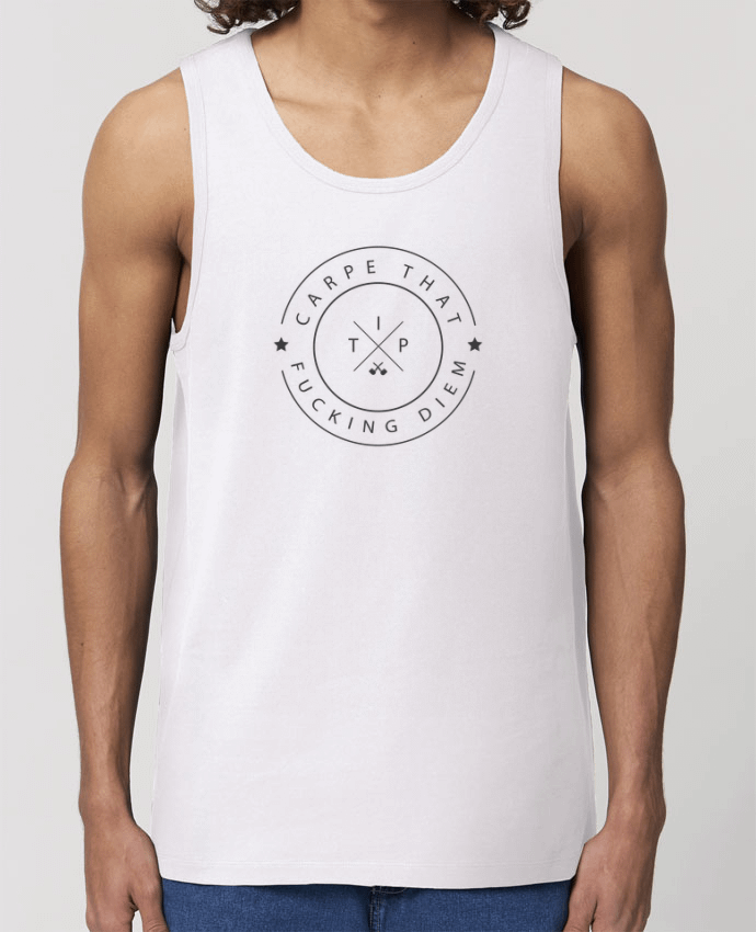 camiseta sin mangas pora él Stanley Specter Carpe that fucking diem Par justsayin