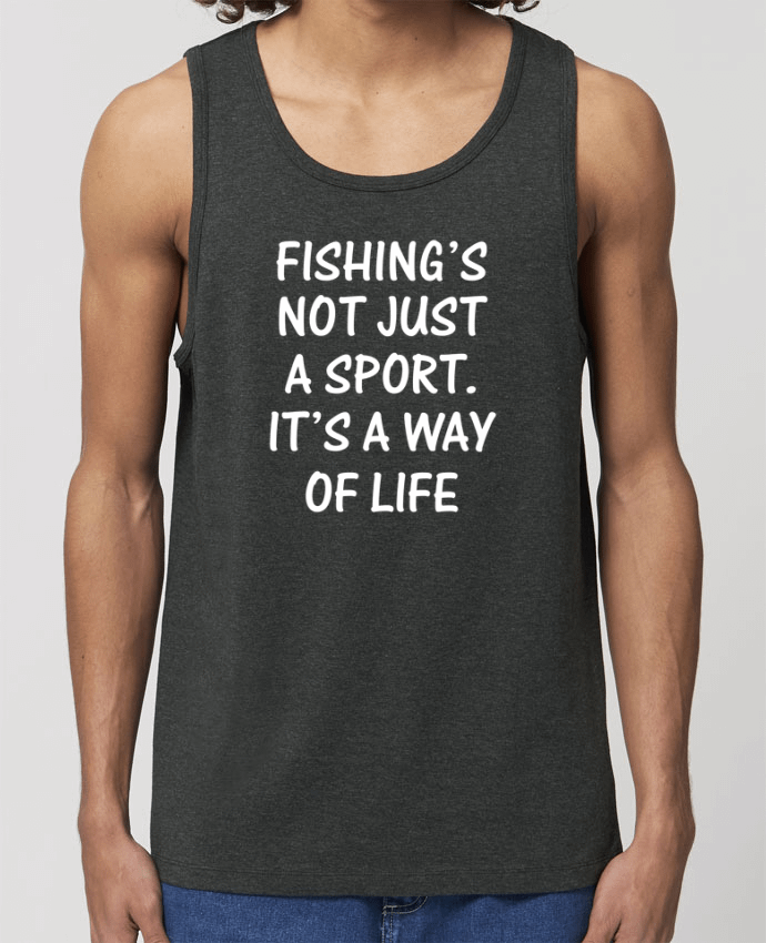 camiseta sin mangas pora él Stanley Specter Fishing way of life Par Original t-shirt