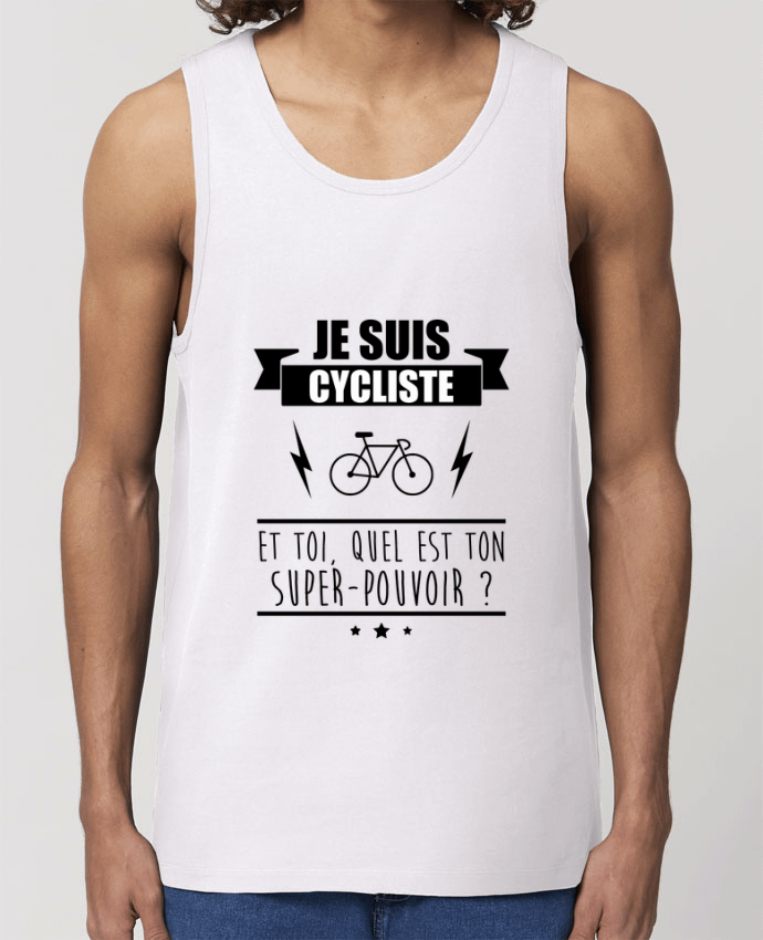 camiseta sin mangas pora él Stanley Specter Je suis cycliste et toi, quel est on super-pouvoir ? Par Benichan