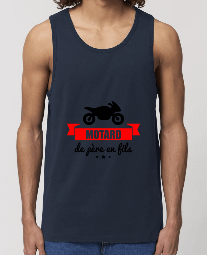 Men\'s tank top Stanley Specter Motard de père en fils, moto, motard Par Benichan