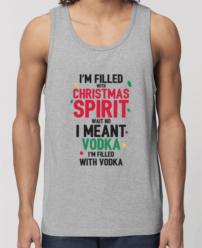 camiseta sin mangas pora él Stanley Specter Christmas - Filled with vodka Par tunetoo