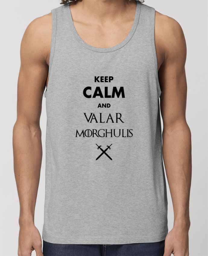 camiseta sin mangas pora él Stanley Specter Keep calm and Valar Morghulis Par tunetoo