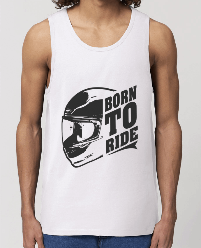 Débardeur Homme BORN TO RIDE Par SG LXXXIII