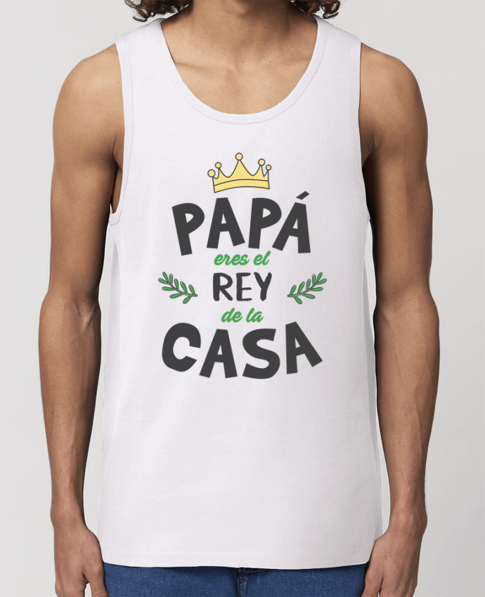 camiseta sin mangas pora él Stanley Specter Papá eres el rey de la casa Par tunetoo