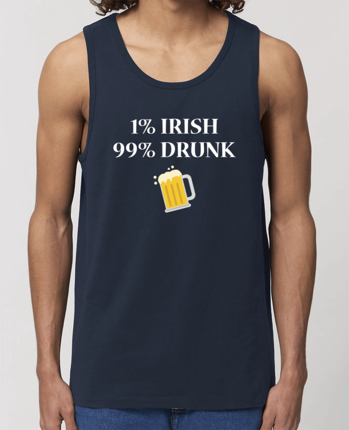 Débardeur Homme 1% Irish 99% Drunk Par tunetoo