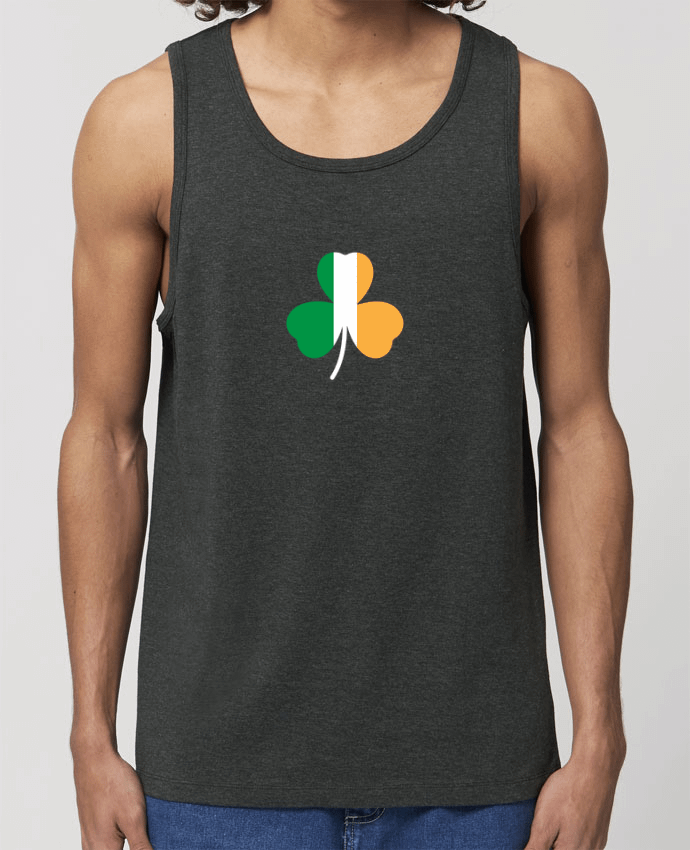 camiseta sin mangas pora él Stanley Specter Shamrock Irish flag Par tunetoo