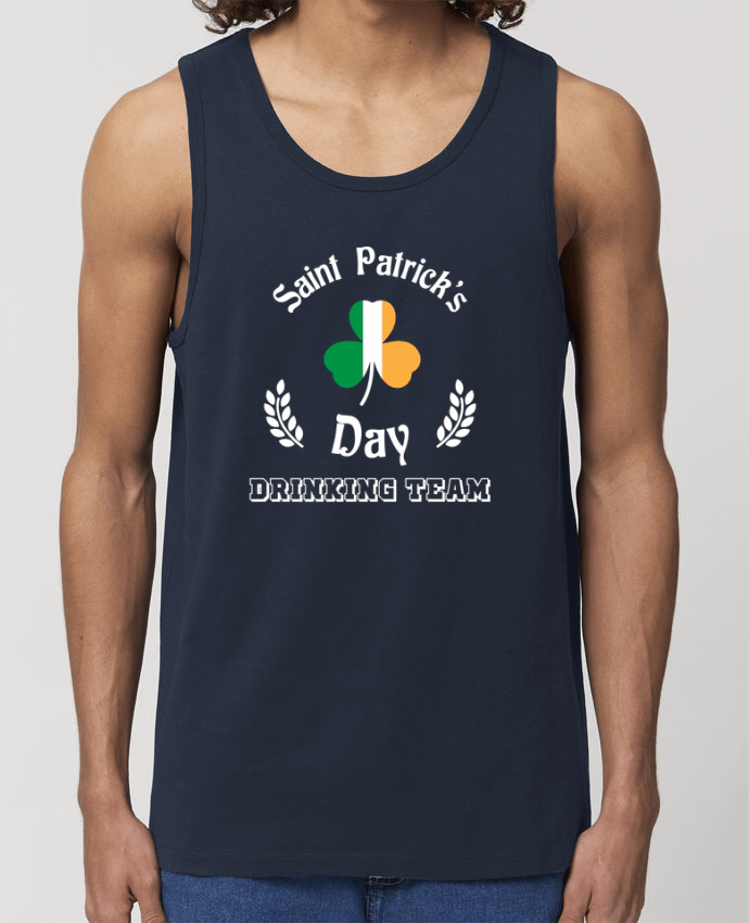 camiseta sin mangas pora él Stanley Specter Saint Patrick Drinking Team Par tunetoo