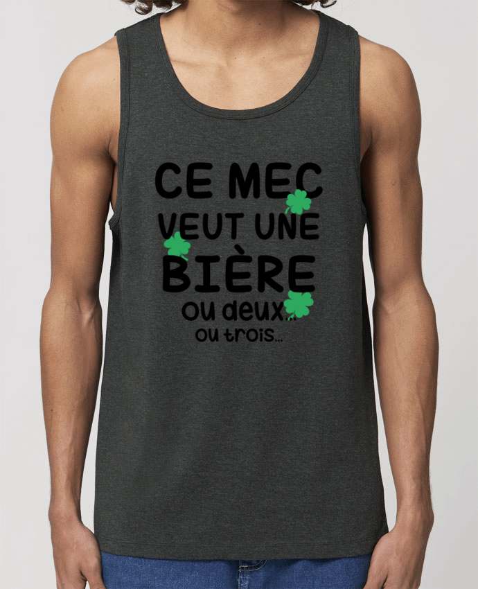 Men\'s tank top Stanley Specter Ce mec veut une bière ! Par tunetoo