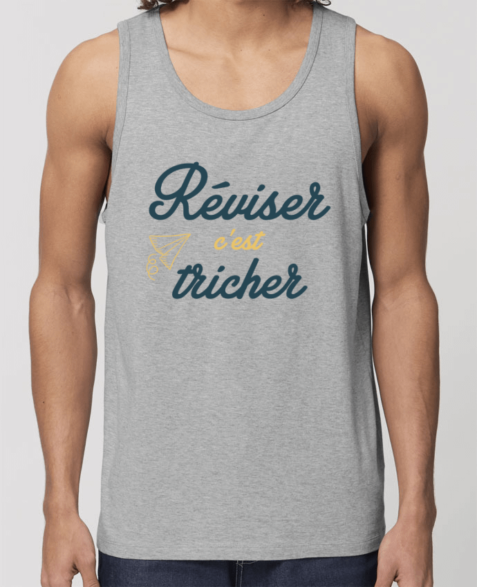 Men\'s tank top Stanley Specter Réviser c'est tricher Par tunetoo