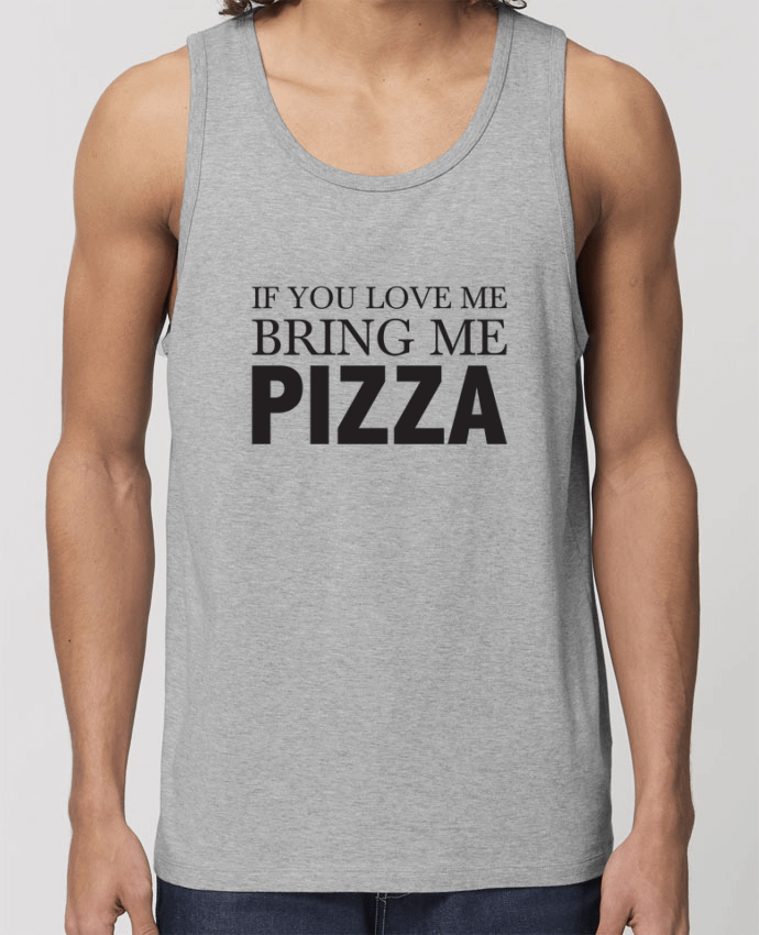 camiseta sin mangas pora él Stanley Specter Bring me pizza Par tunetoo