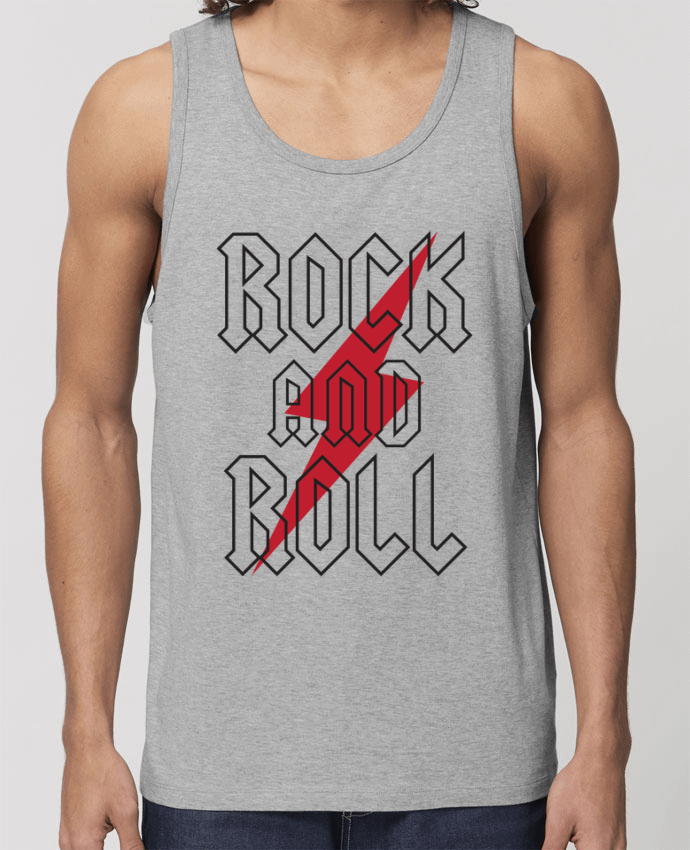 camiseta sin mangas pora él Stanley Specter Rock And Roll Par Freeyourshirt.com