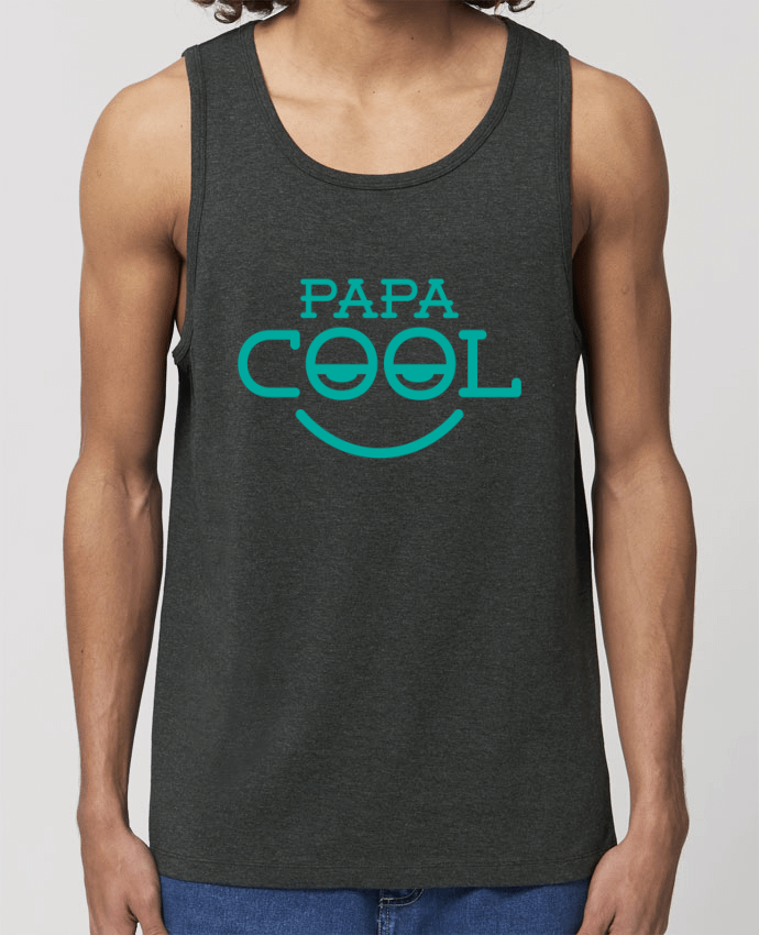 camiseta sin mangas pora él Stanley Specter Papa cool Par tunetoo