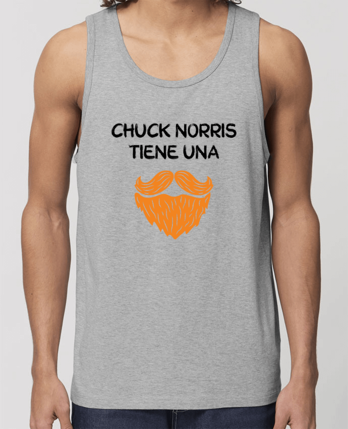 camiseta sin mangas pora él Stanley Specter Chuck Norris - Barba Par tunetoo