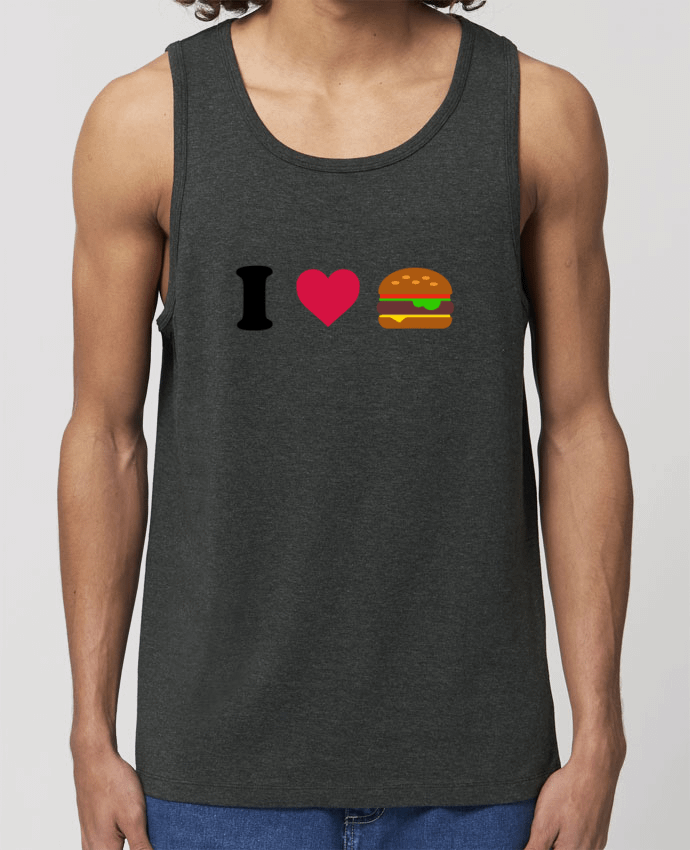 Men\'s tank top Stanley Specter I love burger Par tunetoo