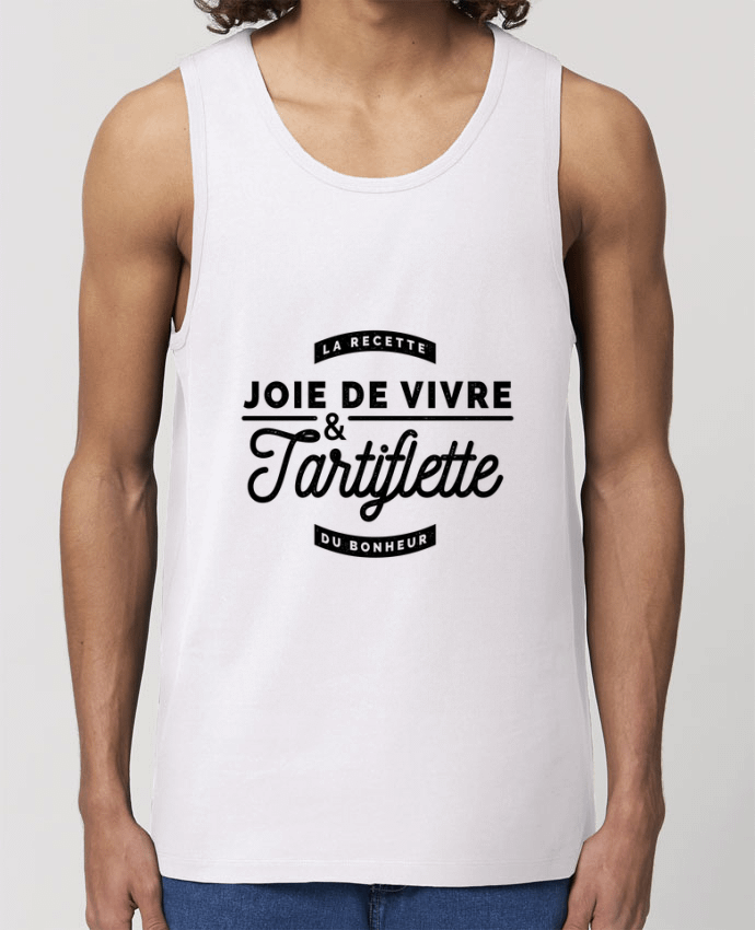 Men\'s tank top Stanley Specter Joie de vivre et Tartiflette Par Rustic