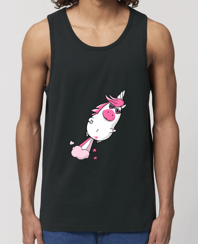 Men\'s tank top Stanley Specter Licorne à propulsion naturelle - version 2 Par Tomi Ax - tomiax.fr