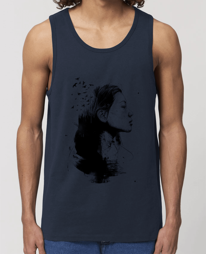 camiseta sin mangas pora él Stanley Specter Open your mind (bw) Par Balàzs Solti