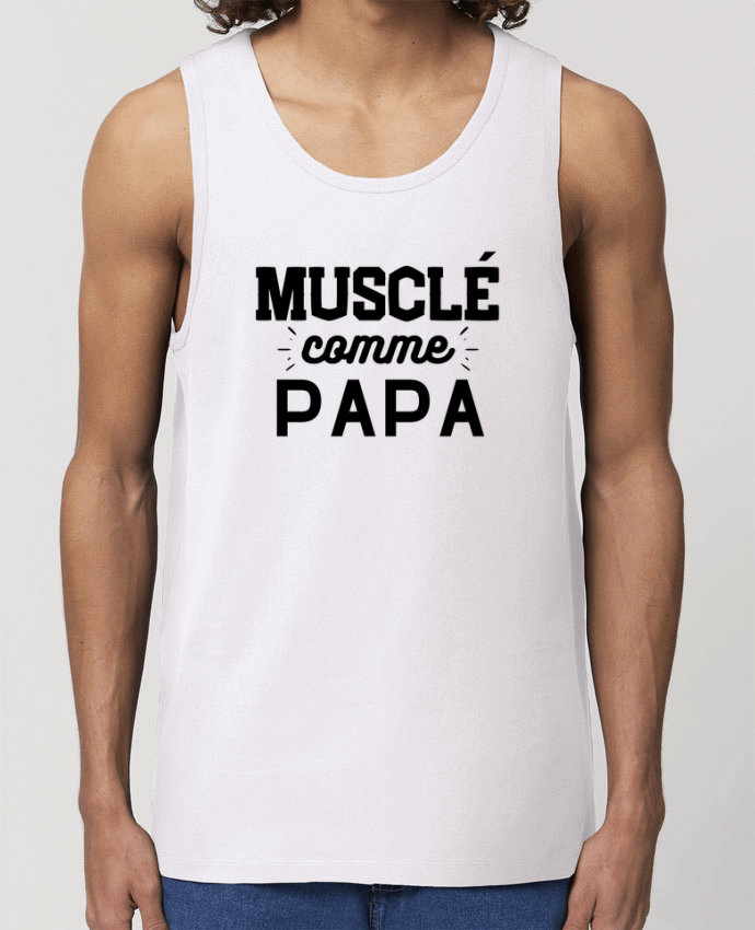 camiseta sin mangas pora él Stanley Specter Musclé comme papa Par T-shirt France