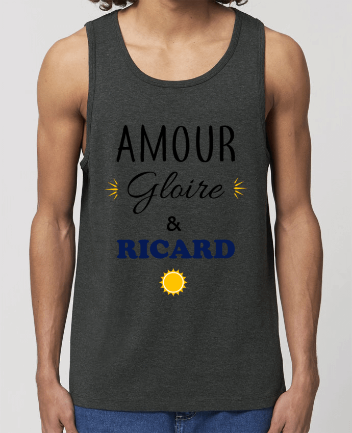 Débardeur Homme Amour gloire & ricard Par La boutique de Laura