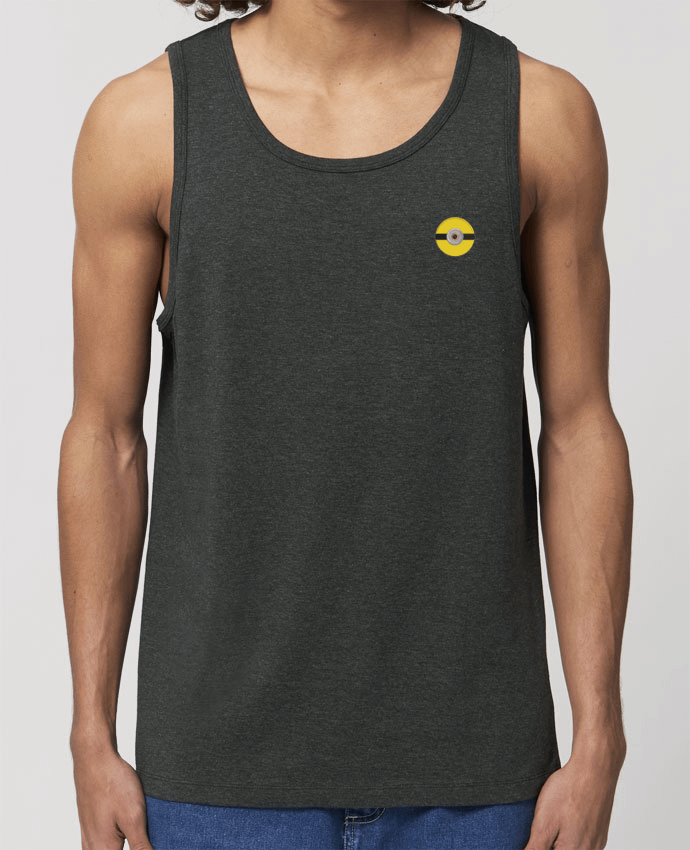 camiseta sin mangas pora él Stanley Specter Brodé Minion rond brodé Par tunetoo